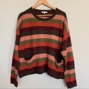 Madewell Color-block Pullover Sweater